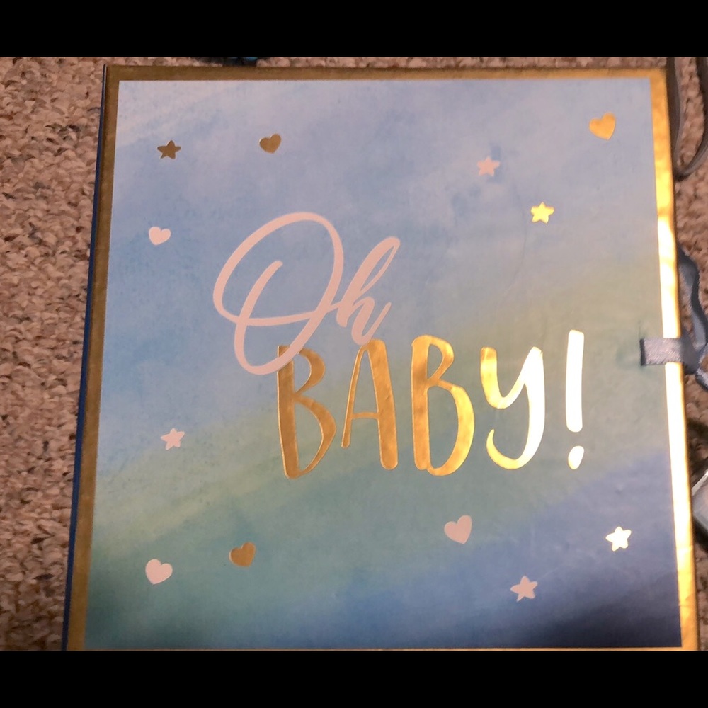 Brand new! Baby boys keepsake memory box